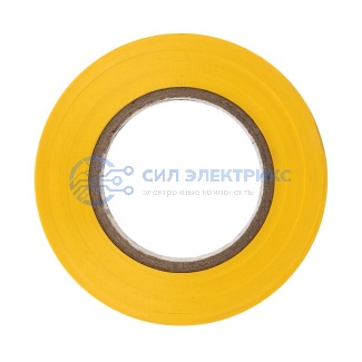 фото Изолента ПВХ REXANT 15 мм х 25 м, желтая, упаковка 5 роликов