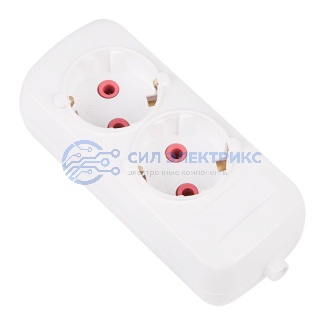 фото Колодка 2 гнезда с/з PROconnect «Эконом»