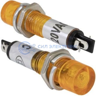 фото Лампочка неоновая в корпусе N-814-Y 220V