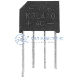 фото Диодный мост KBL610, 6 А, 1000 В, однофазный, корпус KBL