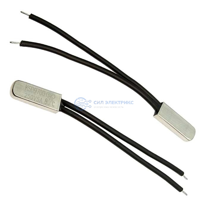 Термостат KSD9700, 80°C, 5A NC, биметаллический, 250V фото Термостат KSD9700, 80°C, 5A NC, биметаллический, 250V