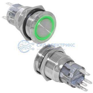 фото Кнопка антивандальная LAS1-AGQ-11ZE/G/N on-on