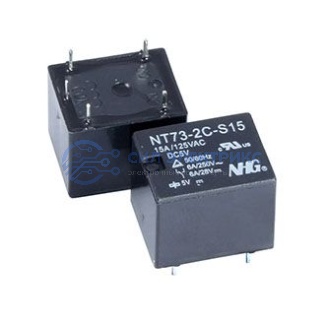 Реле NT73-2-CS-15-DC5V-0.36 FORWARD, 5VDC, 15A, тип контактов: переключающий (SPDT), сила удержания: 90 г, рабочая температура: -40°C до +85°C фото Реле NT73-2-CS-15-DC5V-0.36 FORWARD, 5VDC, 15A, тип контактов: переключающий (SPDT), сила удержания: 90 г, рабочая температура: -40°C до +85°C
