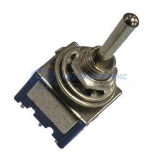 фото Микротумблер MTS-223, (ON)-OFF-(ON), SPDT, 3 А, 250 В, 20 мОм