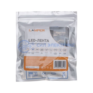 LED-лента с USB-коннектором 5 В IP23 SMD 2835 60 LED/м 3 м теплый белый (2700 K) LAMPER фото LED-лента с USB-коннектором 5 В IP23 SMD 2835 60 LED/м 3 м теплый белый (2700 K) LAMPER