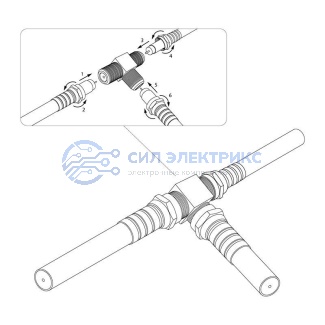 фото Переходник соединитель x3 гнезда F PROconnect