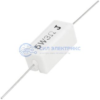 фото Резистор мощный постоянный RX27-1, 3 Ом, 5 Вт, допуск 5%, серия SQP5