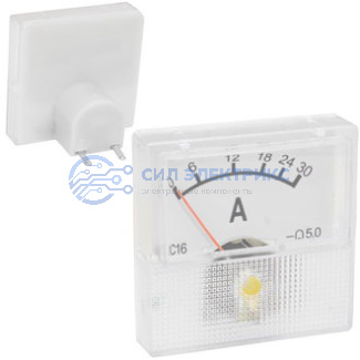 фото Прибор постоянного тока Амперметр 30А (40х40)