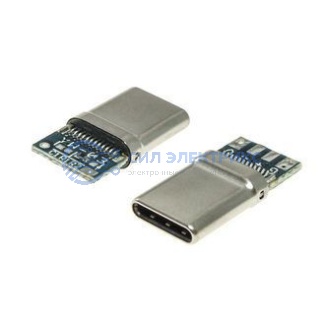 Переходник USB3.1 TYPE-C 24PM-024 фото Переходник USB3.1 TYPE-C 24PM-024