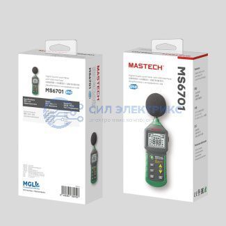 фото Цифровой измеритель уровня шума MS6701 MASTECH