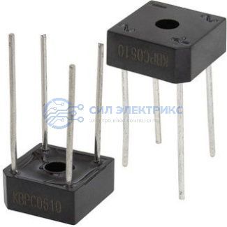 фото Диодный мост KBPC610, 6 А, 1000 В, однофазный, корпус BR