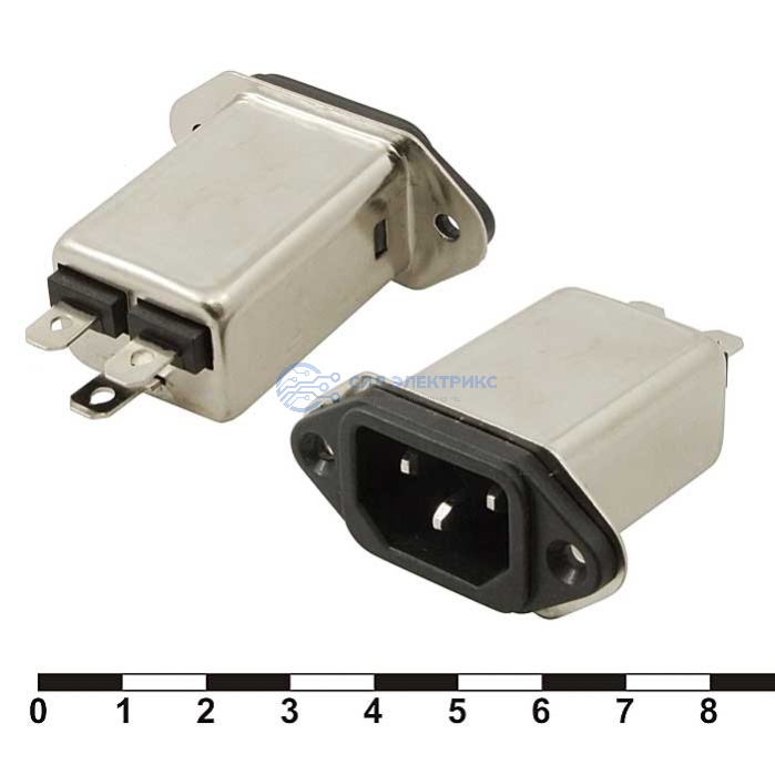 Фильтр сетевой DL-3DZ 2 фото Фильтр сетевой DL-3DZ 2