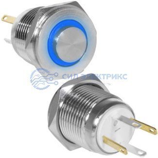 фото Кнопка антивандальная GQ16PH-10E/JL/B/N off-(on)
