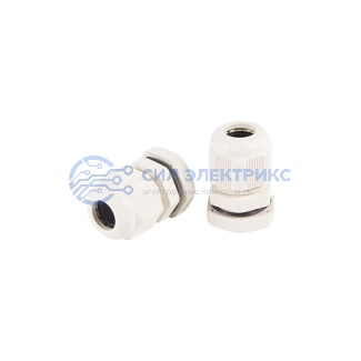 фото Кабельный ввод Кабельный ввод PG-7 (3,5-6мм) серый, комплект (3 шт/уп) REXANT