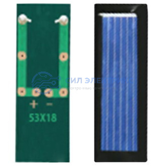 фото Фотоэлектрический модуль для солнечной панели SP23, 53×18 мм