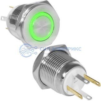 фото Кнопка антивандальная GQ16PF-10E/JL/G/N off-(on)