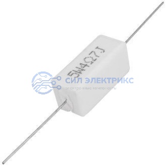 Резистор мощный постоянный RX27-1, 4.7 Ом, 5 Вт, допуск 5%, серия SQP5 фото Резистор мощный постоянный RX27-1, 4.7 Ом, 5 Вт, допуск 5%, серия SQP5