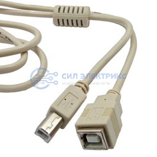фото Кабель USB-B M USB-B F 1.8m F