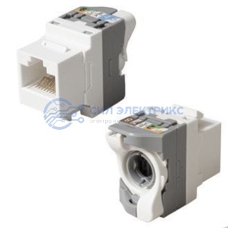 Модуль кейстоун RH-RJ45U5E/180WB фото Модуль кейстоун RH-RJ45U5E/180WB