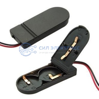 Батарейный отсек BH CR2032 IP44 black фото Батарейный отсек BH CR2032 IP44 black