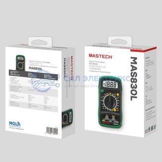 фото Портативный мультиметр MAS830L MASTECH