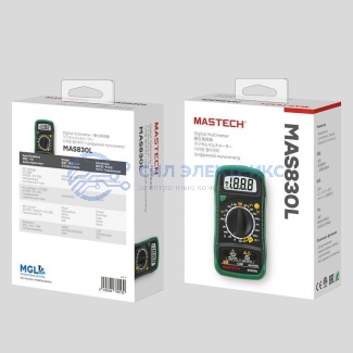 фото Портативный мультиметр MAS830L MASTECH