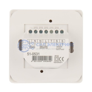 фото Терморегулятор механический R70XT с датчиком температуры пола и LED-индикатором 16А/5Вт REXANT