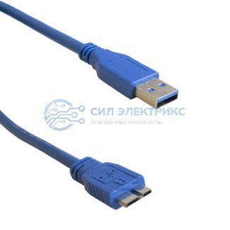 фото Кабель USB3.0 A(m)-micro USB B(m) Bl 1.8m