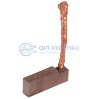 фото Графитовая щетка для электродвигателя brush-5 Cu-C