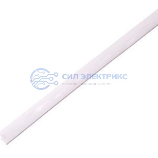 фото Трубка термоусаживаемая ТУТ 5,0/2,5мм, белая, упаковка 50 шт. по 1м, PROconnect