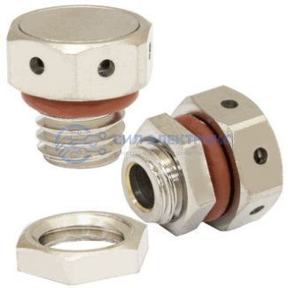 фото Клапан выравнивания давления M8X1.25 Brass/ nut
