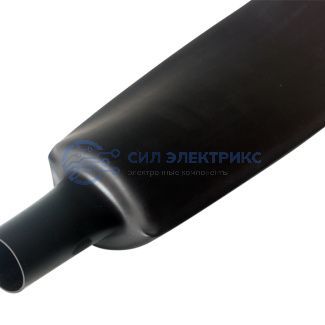 фото Трубка термоусаживаемая ТУТ нг 60,0/30,0мм, черная, упаковка 10 шт. по 1м REXANT
