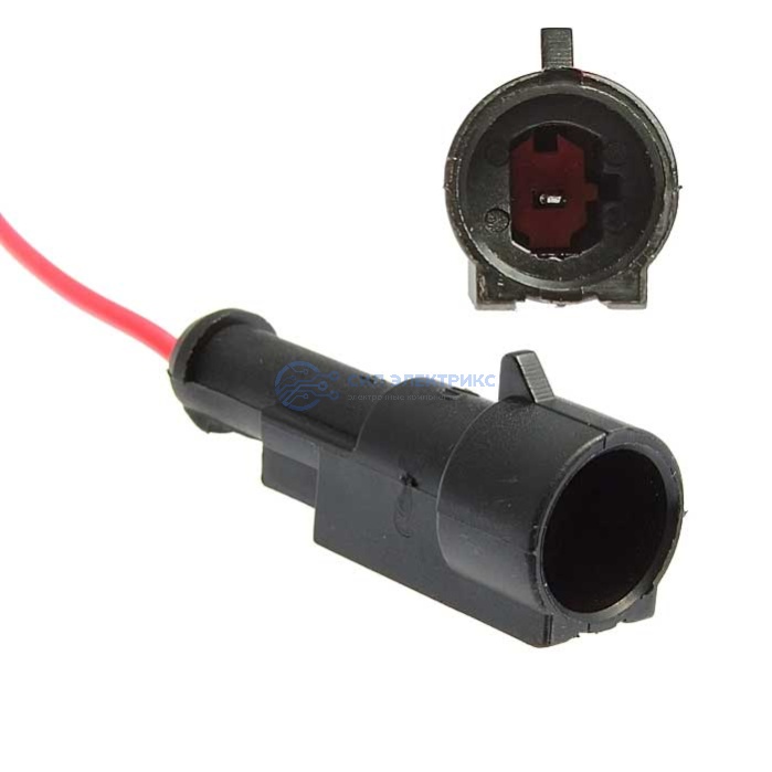 Разъём авт. соединитель DJ7011-1.5-11 (18AWG 200mm) фото Разъём авт. соединитель DJ7011-1.5-11 (18AWG 200mm)