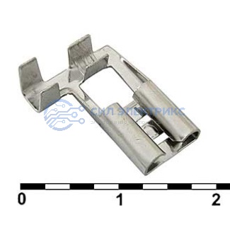 фото Клемма ножевая неизолированная DJ627-6.3B