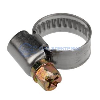 фото Хомут червячный 8-12-0,7 мм, (упак. 50 шт) REXANT