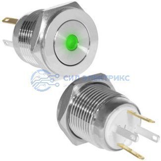 фото Кнопка антивандальная GQ16PF-10D/JL/G/N off-(on)