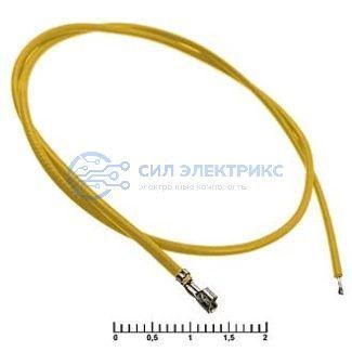 фото Разъем питания низковольтный HB 2,00 mm AWG26 0,3m yellow