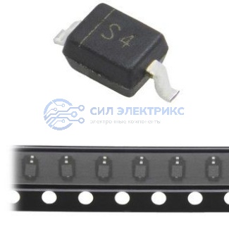 Диод Шоттки 1N5819WS, 1 А, 40 В, миниатюрный корпус SOD-323 фото Диод Шоттки 1N5819WS, 1 А, 40 В, миниатюрный корпус SOD-323