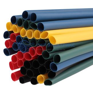 Набор термоусаживаемых трубок ТУТ нг 6,0/3,0мм, пять цветов, упаковка 50 шт. по 1м REXANT фото Набор термоусаживаемых трубок ТУТ нг 6,0/3,0мм, пять цветов, упаковка 50 шт. по 1м REXANT