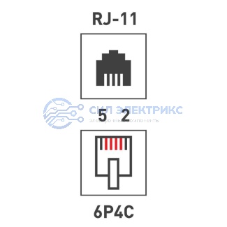 фото Rexant Переходник телефонный, (гнездо 6Р-4С (RJ-11) - 2 гнезда 6Р-4С (RJ-11))