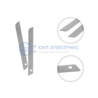 Сегментированное лезвие 9мм 10 шт. REXANT фото Сегментированное лезвие 9мм 10 шт. REXANT