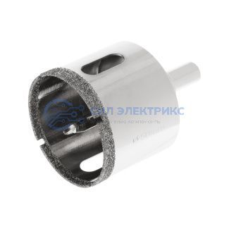 Коронка алмазная 50 мм по керамограниту с центровочным сверлом Kranz фото Коронка алмазная 50 мм по керамограниту с центровочным сверлом Kranz