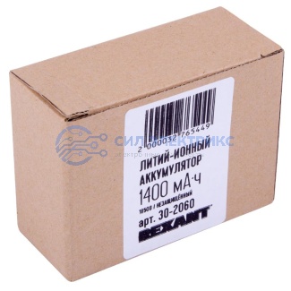 фото Аккумулятор Li-ion 18500 3.7V 1400 mAH 10 шт. REXANT