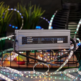 фото Источник питания 12V, 200W с проводами, влагозащищенный (IP67) Al