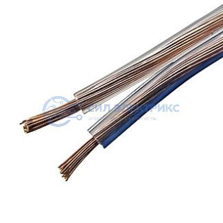 Акустический кабель CU+CCA 2x0.75 фото Акустический кабель CU+CCA 2x0.75