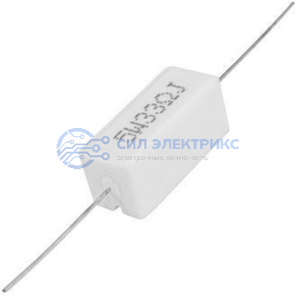 фото Резистор мощный постоянный RX27-1, 33 Ом, 5 Вт, допуск 5%, серия SQP5