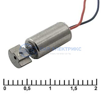 Электродвигатель QX- 5A 1.3V вибро фото Электродвигатель QX- 5A 1.3V вибро