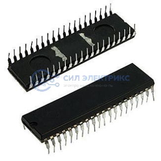 фото Микросхема КР580ВГ75, 5 В напряжение питания, 16 выводов, 10 МГц, рабочий диапазон температур от -40°C до +85°C