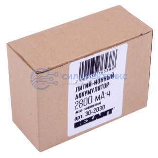 фото Аккумулятор Li-ion 18650 3.7V 2800 mAH с платой защиты, 10 шт. REXANT