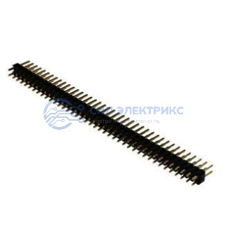 фото Гнездо на плату PLD 2x40 (PLD-80 шаг 2.54 мм)